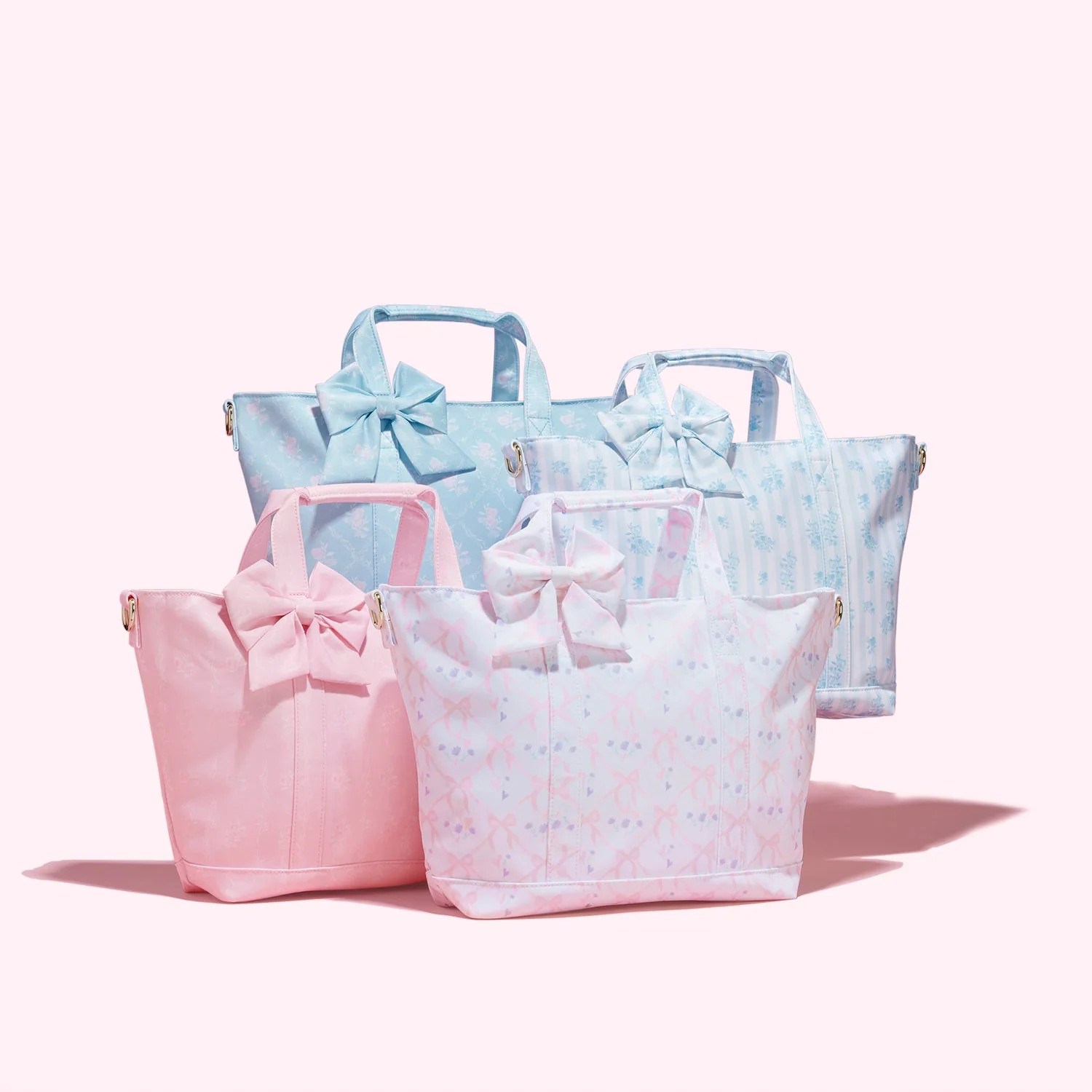High Tea Printed Mini Tote with Bow | Customizable Tote Bag - Stoney Clover Lane | Stoney Clover Lane