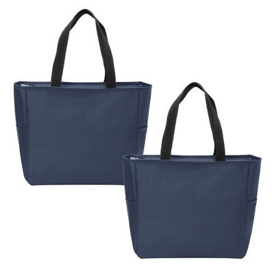 Port Authority Essential Zip Tote (2 Pack) - Navy | Target