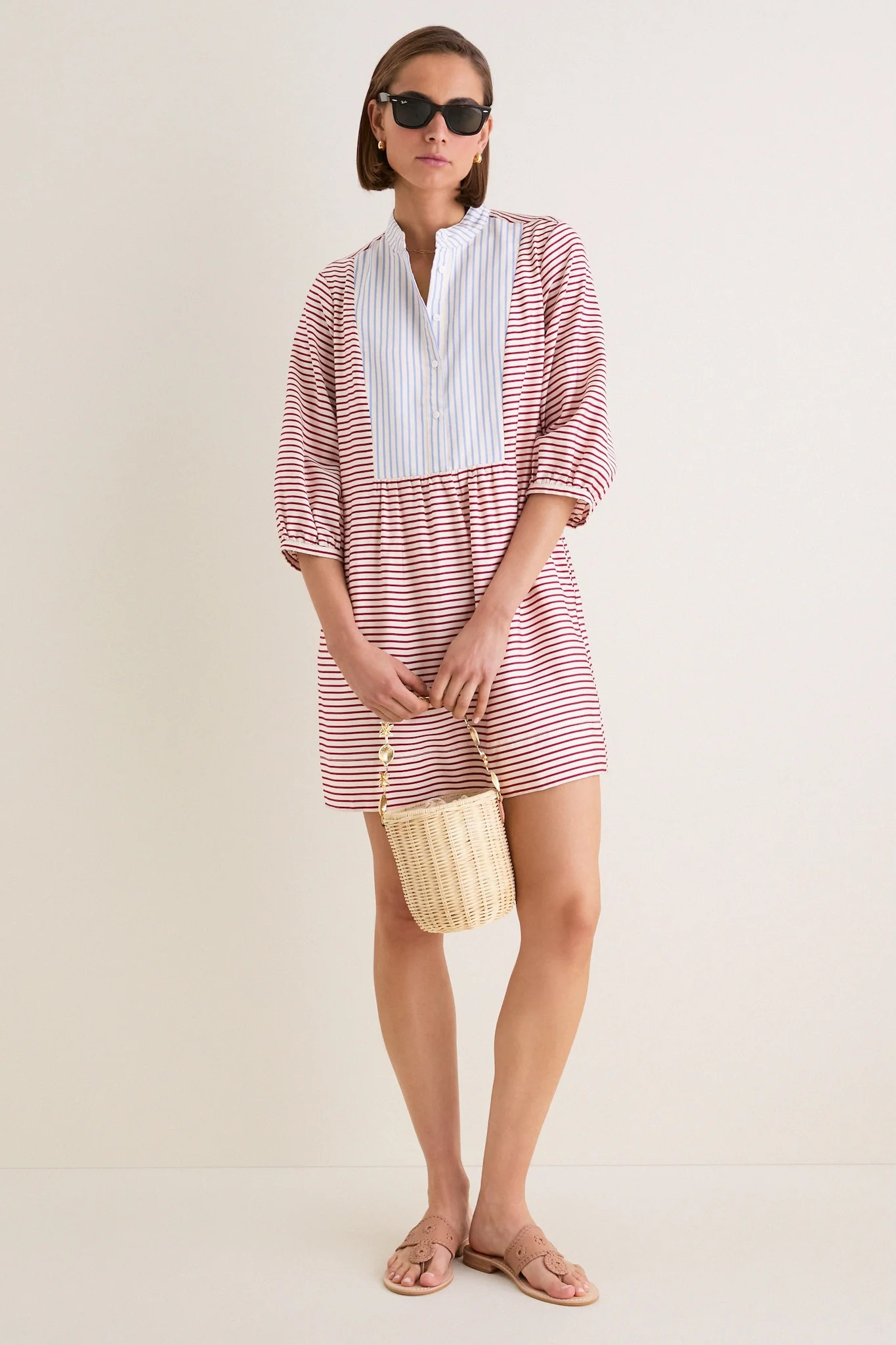 Cisco Stripe Calliope Mini Dress | Tuckernuck (US)