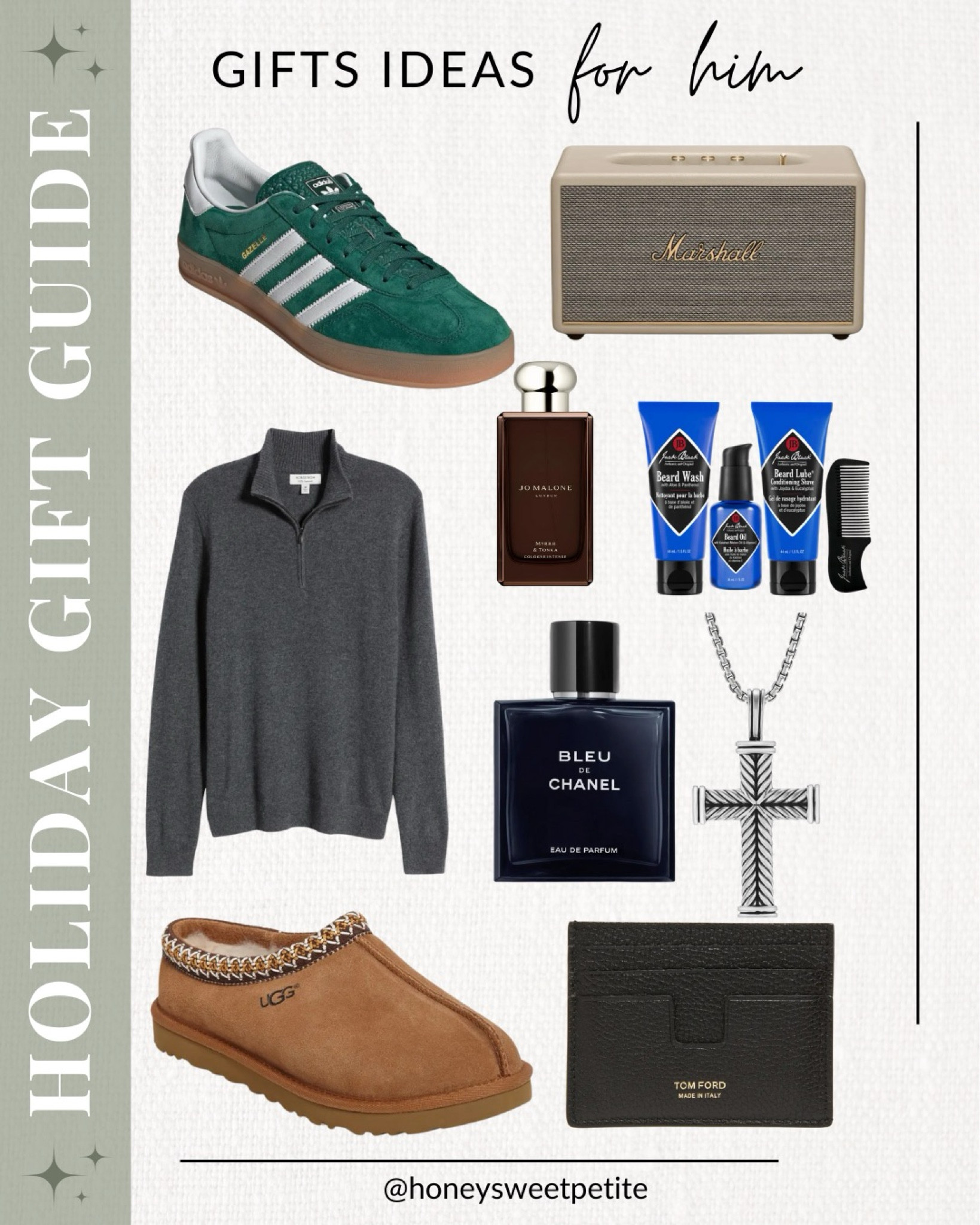 Gifts for him! 

Gift guide 
Gift for husband 
Gifts for boyfriend 
Christmas gifts for him 

Honey sweet petite  

#LTKGiftGuide #LTKHoliday #LTKStyleTip