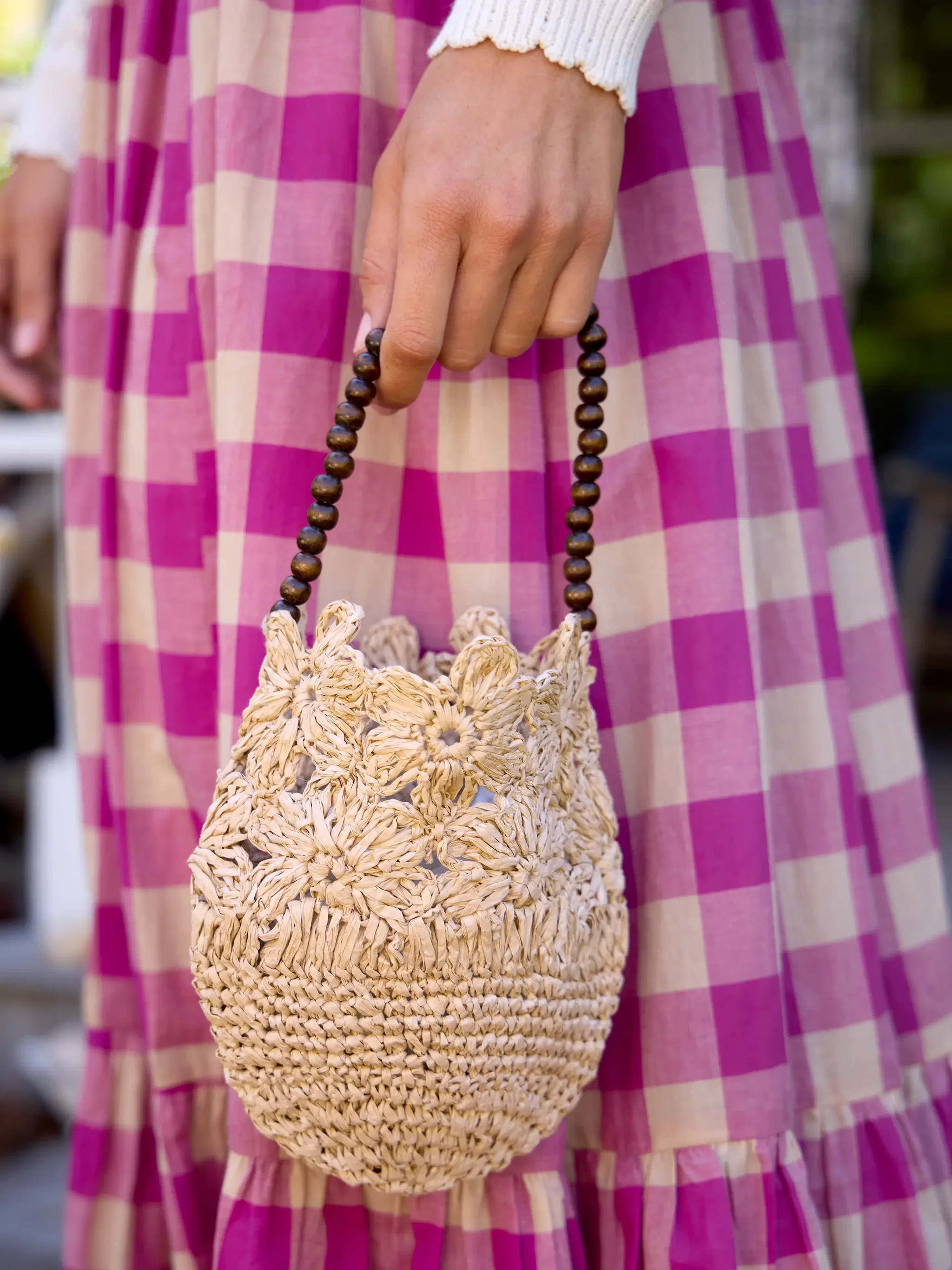 Natural Floral Handbag | Natural Life