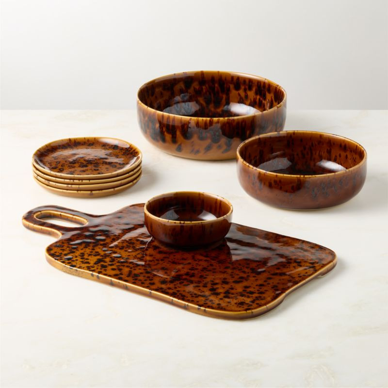 Tara Tortoise Serving Gift Set | CB2 | CB2