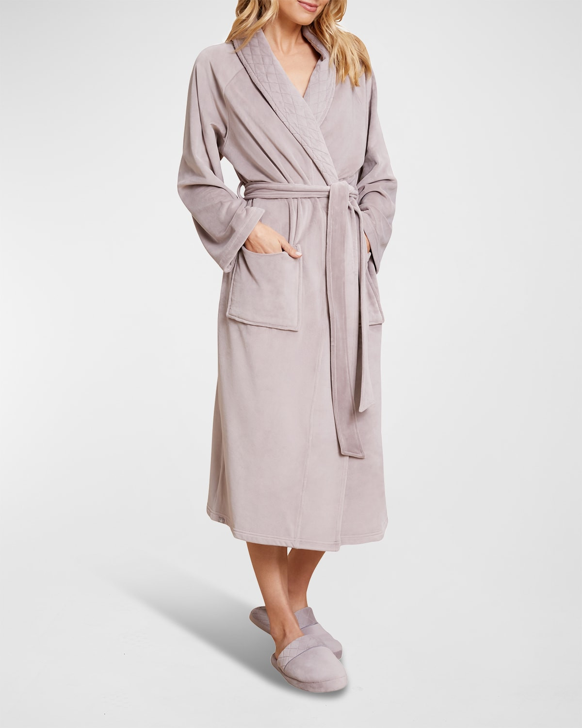 Shawl-Collar Raglan-Sleeve Robe | Neiman Marcus