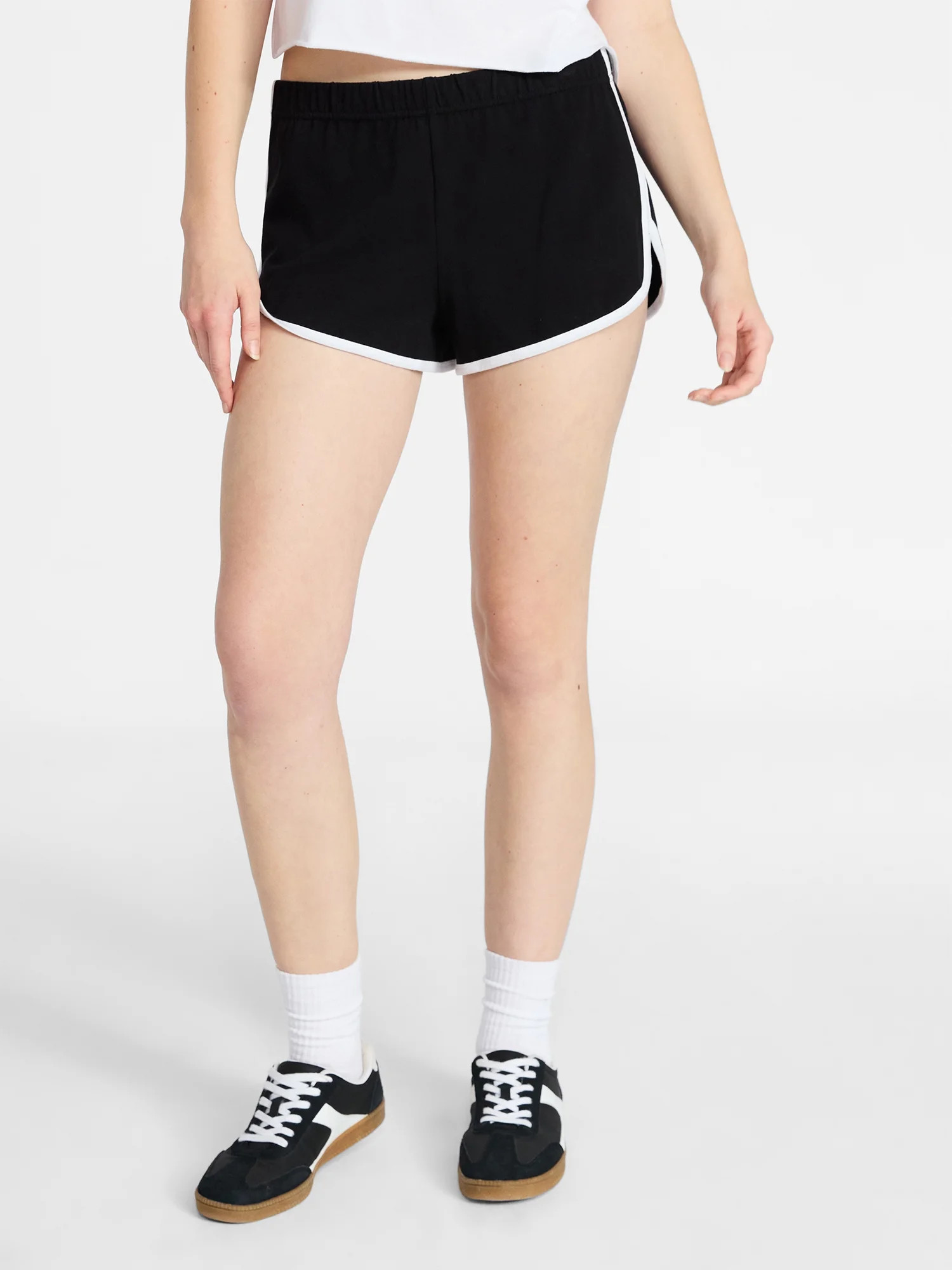 No Boundaries Knit Jersey Shorts, 2" Inseam, Women's XXS-XXL | Walmart (US)