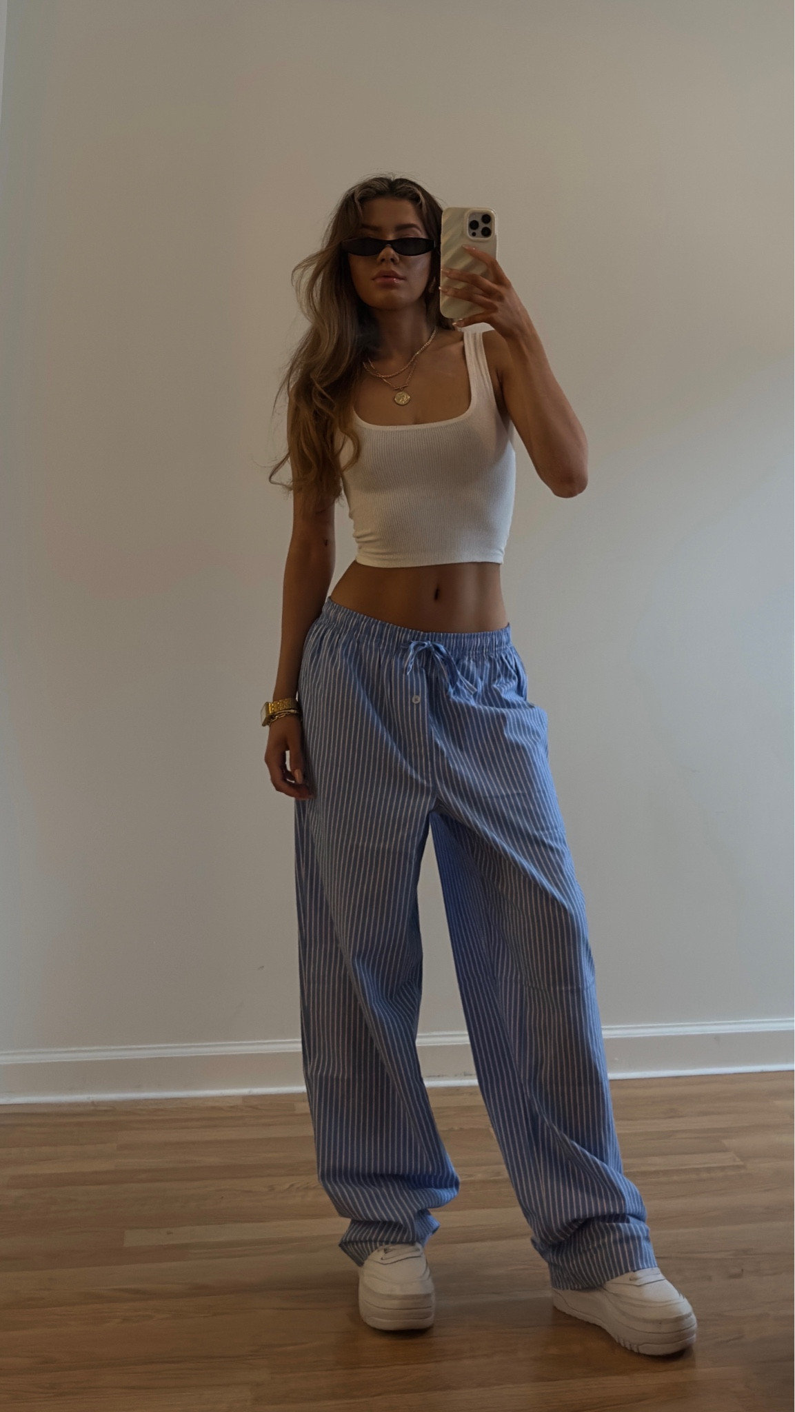 The pants of the summer, wearing a size small for an oversized fit! Size XXS tank 🤍

#LTKunder50 #LTKstyletip #LTKsalealert