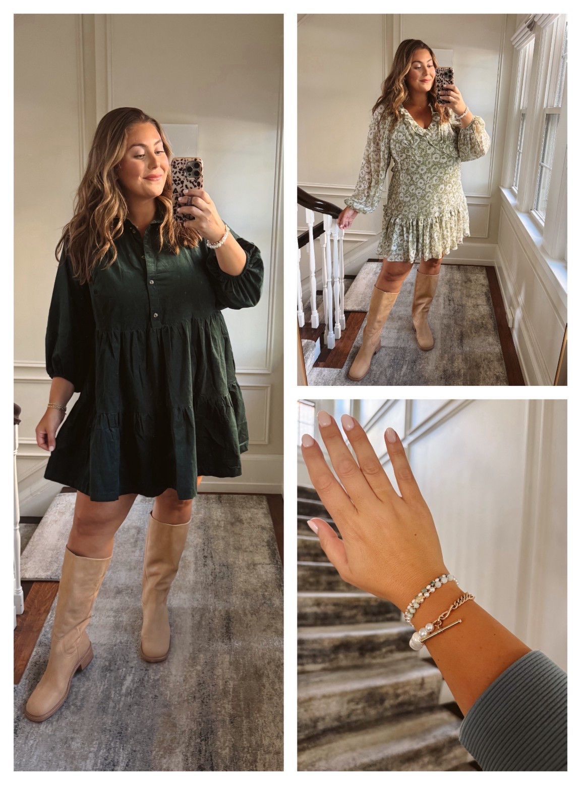 Wearing size 1X in both dresses - family photo outfit inspo! 

#LTKStyleTip #LTKSeasonal #LTKPlusSize