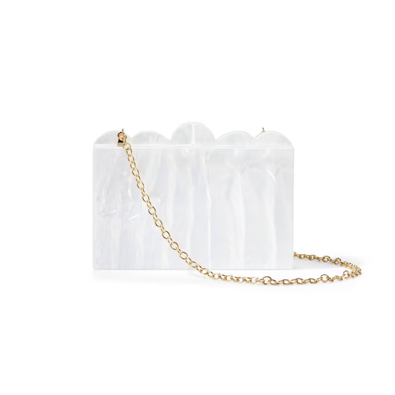 Marble Hardcase Crossbody Bag - Agua Bendita x Target Cream | Target