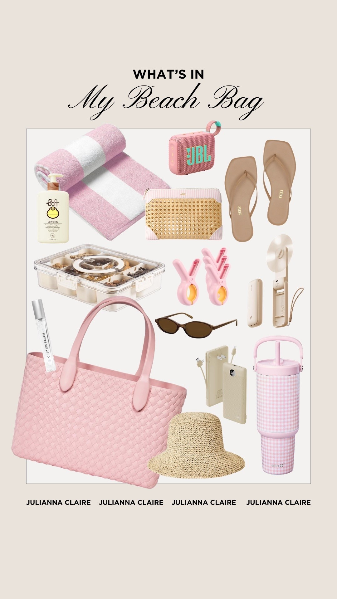 What’s in my beach bag for 2026! ☀️

#LTKgrwm #LTKTravel #LTKootd