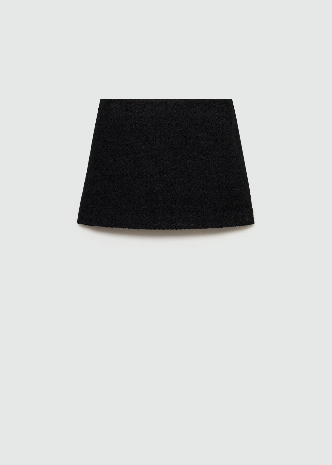 Short tweed skirt | MANGO (UK)