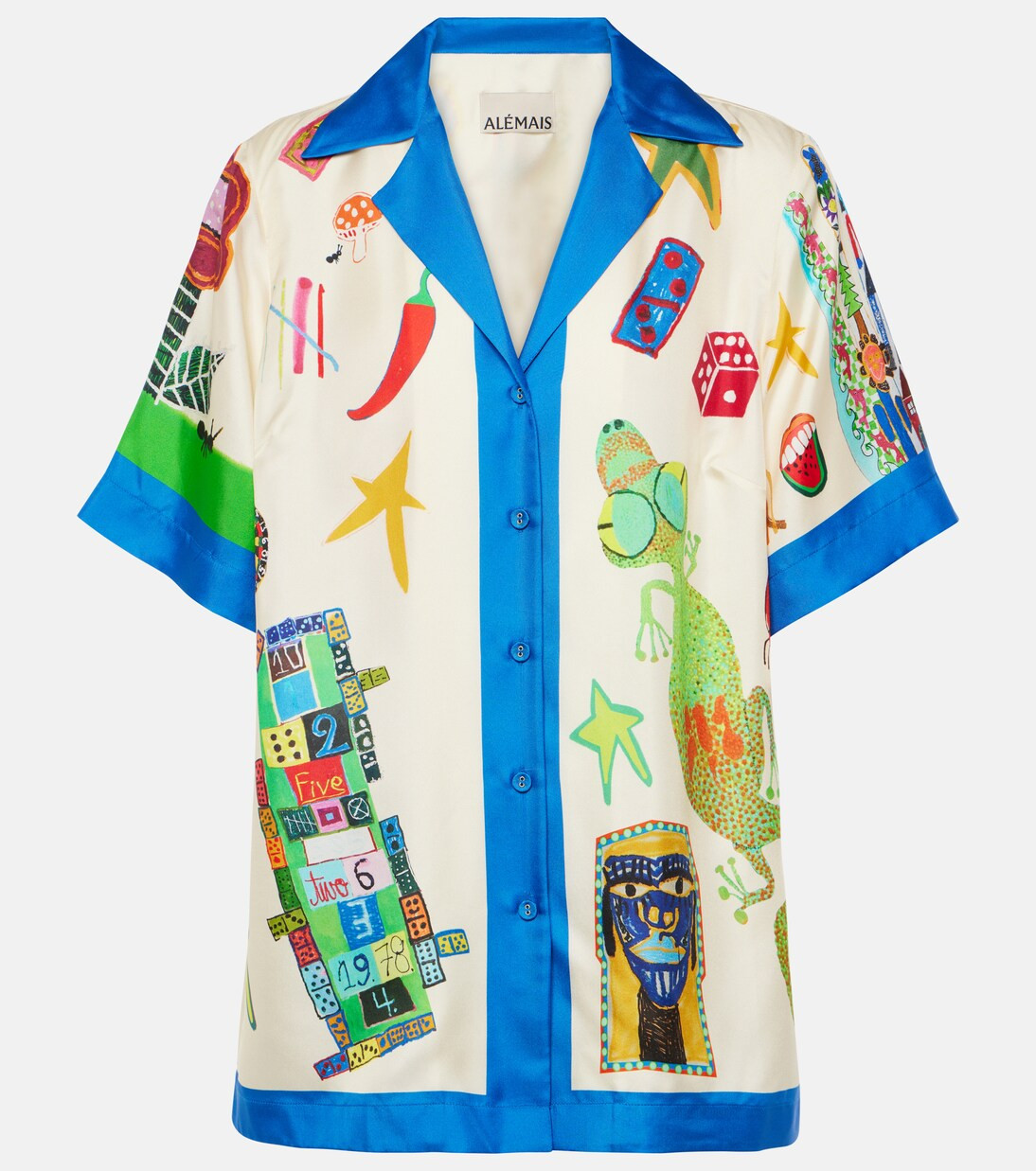 Rollers printed silk shirt | Mytheresa (US/CA)
