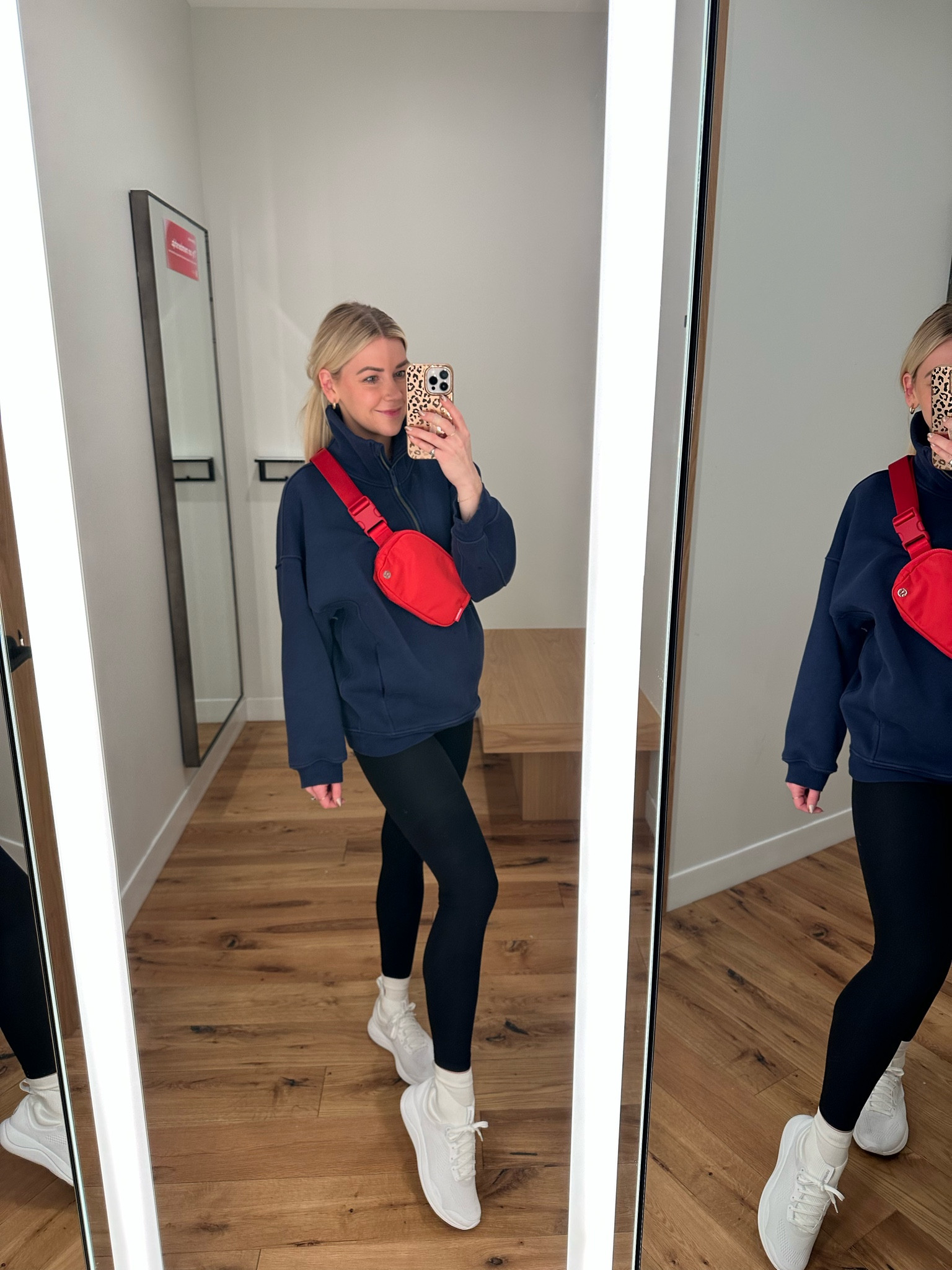 Size 2 leggings, if between sizes in shoes go with larger size, sweatshirt is from last year - linking similar from this year

#LTKstyletip #LTKfit #LTKSeasonal