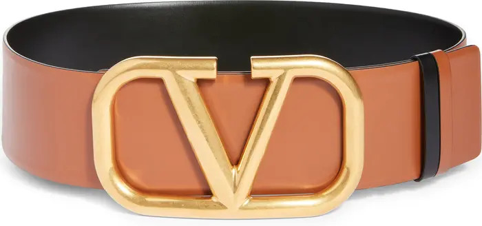 Valentino VLOGO Leather Belt | Nordstrom