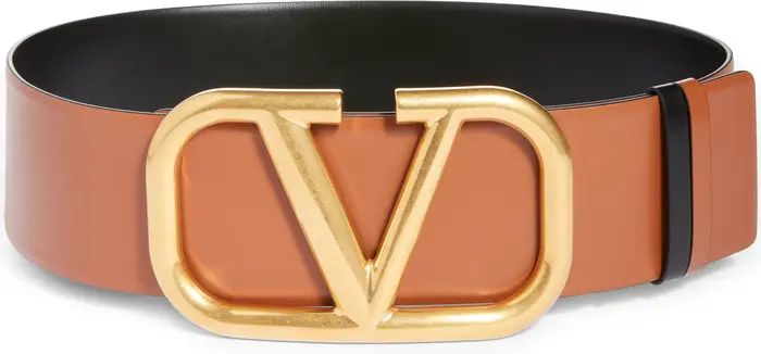 Valentino VLOGO Leather Belt | Nordstrom