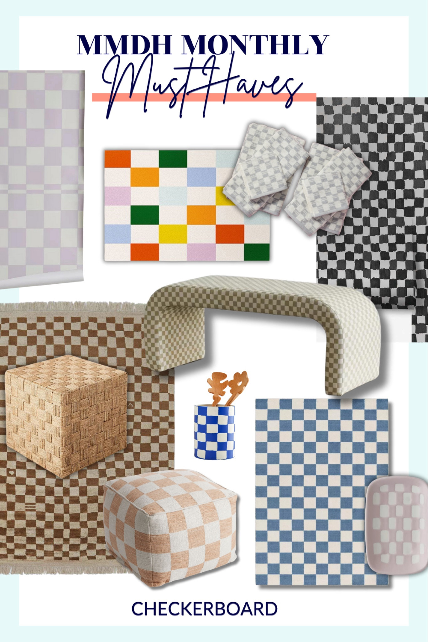 Looking to infuse more patterns into your home decor but unsure where to begin?

I’m a sucker for pattern play and I never want you to stray away from pattern mixing because you just don’t know how to make it happen.

Check out these easy ways to add a classic checkerboard pattern to your home – it's the most neutral look around! 🏁

#LTKstyletip #LTKhome #LTKfindsunder100