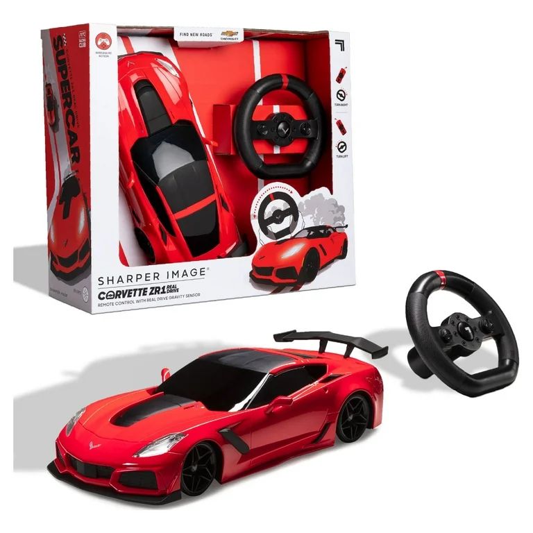 Sharper Image® RC Chevrolet Corvette ZR1, 2.4 GHZ Remote Control Sports Car with Gravity Sensor ... | Walmart (US)