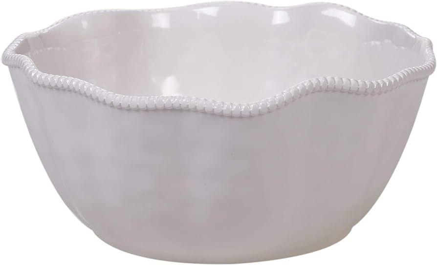 Amazon.com | Certified International Perlette Cream Deep Bowl 11" x 5" Servware, Accessories,Host... | Amazon (US)