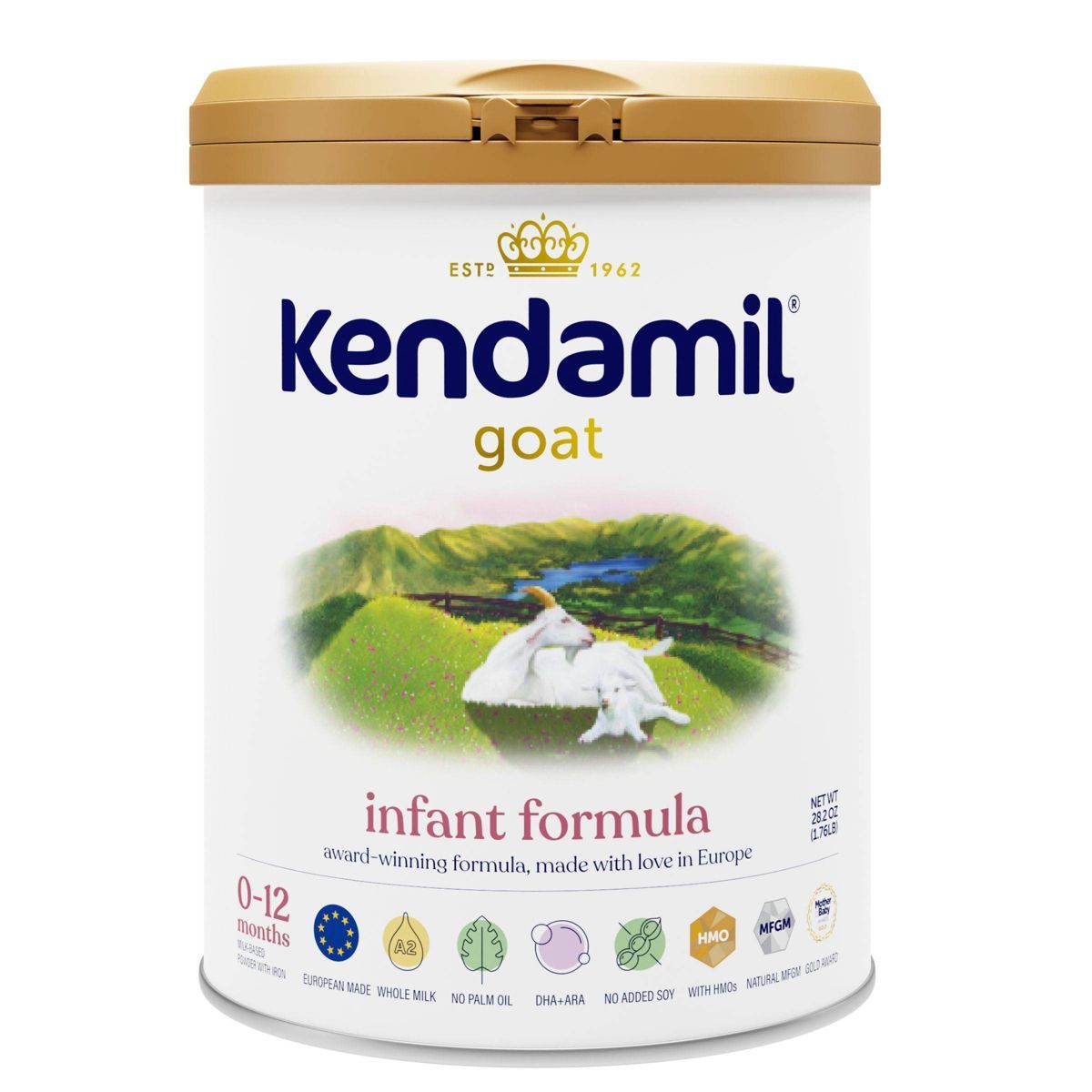 Kendamil Goat Powder Infant Formula - 28.2oz | Target