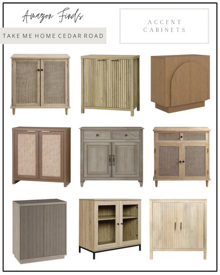 AMAZON FINDS - accent cabinet

The perfect versatile piece of furniture for wherever you need some extra storage in your home!

Accent cabinet, storage cabinet, cabinet, fluted cabinet, cane cabinet, living room, office, dining room, entryway, Amazon home, Amazon finds 

#LTKsalealert #LTKhome