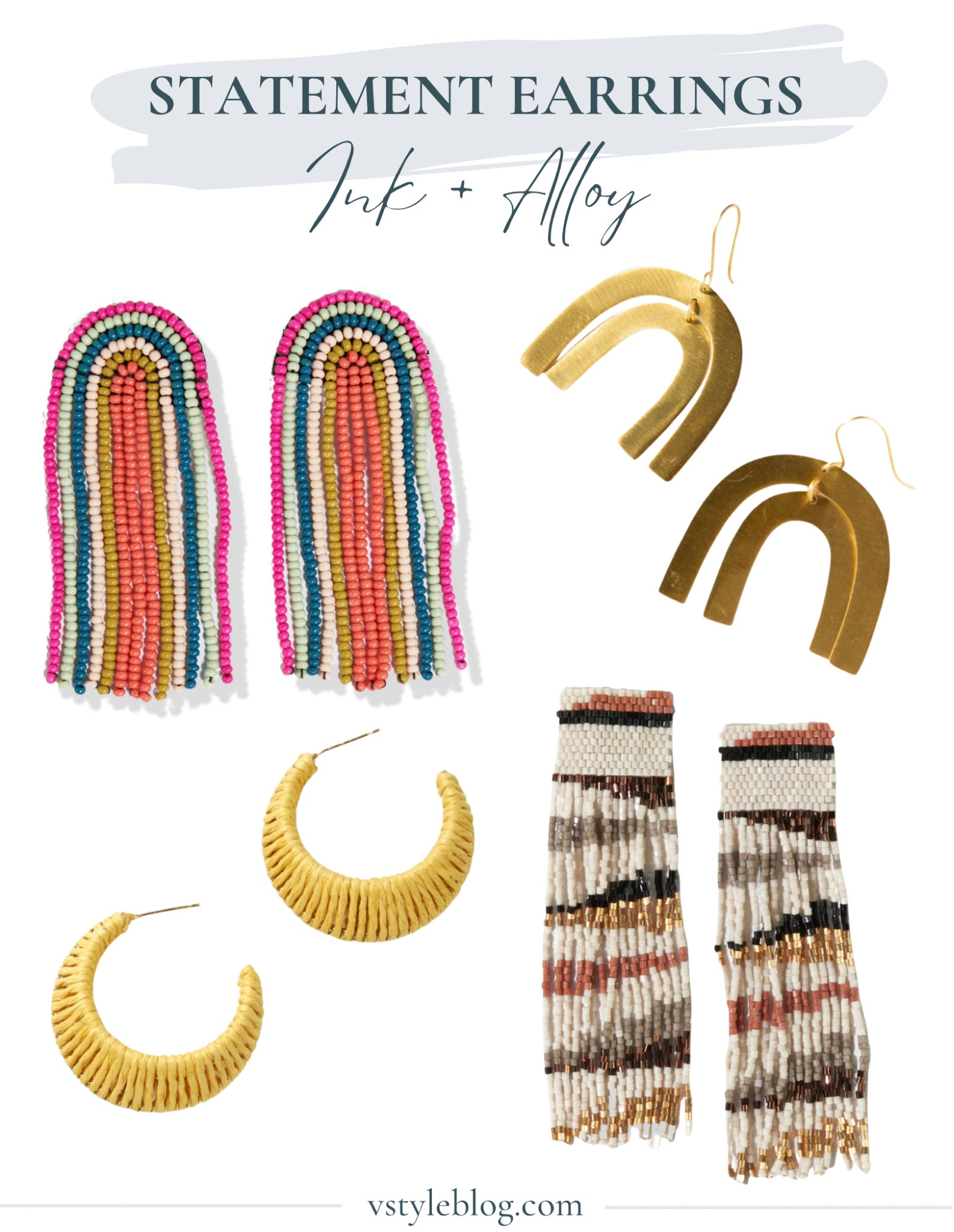 Ink and alloy colorful fringe, earrings, raffia Hoops, bronze rainbow earrings, statement, earrings.

#ad

#LTKstyletip #LTKsalealert #LTKunder50