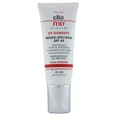 ($35.50 Value) EltaMD UV Elements Broad-Spectrum Tinted Facial Sunscreen, SPF 44, 2 Oz | Walmart (US)