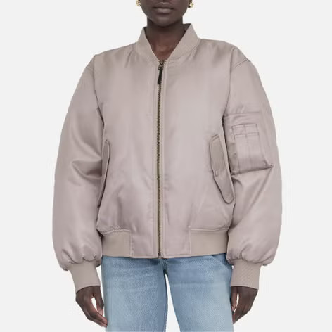 Anine Bing Leon Shell Bomber Jacket | Coggles | Coggles (Global)