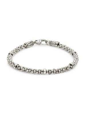 Caviar Sterling Silver Chain Bracelet | Saks Fifth Avenue OFF 5TH