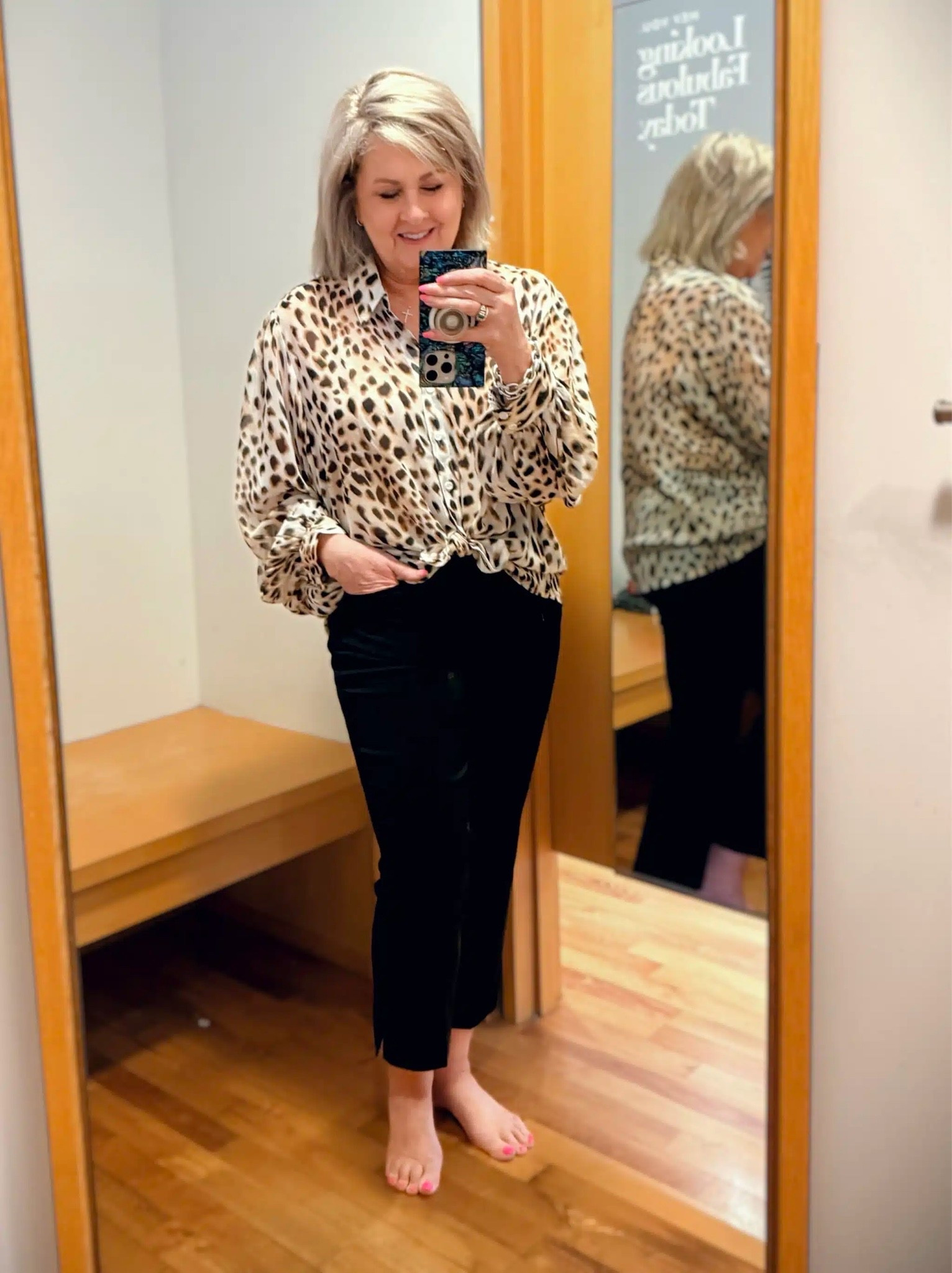 Chico’s outfit idea for Summer! This outfit is a little dressier and bold, not your typical vacation style. My pants are a size .05 and my top is a size 4 (I needed a size 1).

#LTKgrwm #LTKootd #LTKOver40