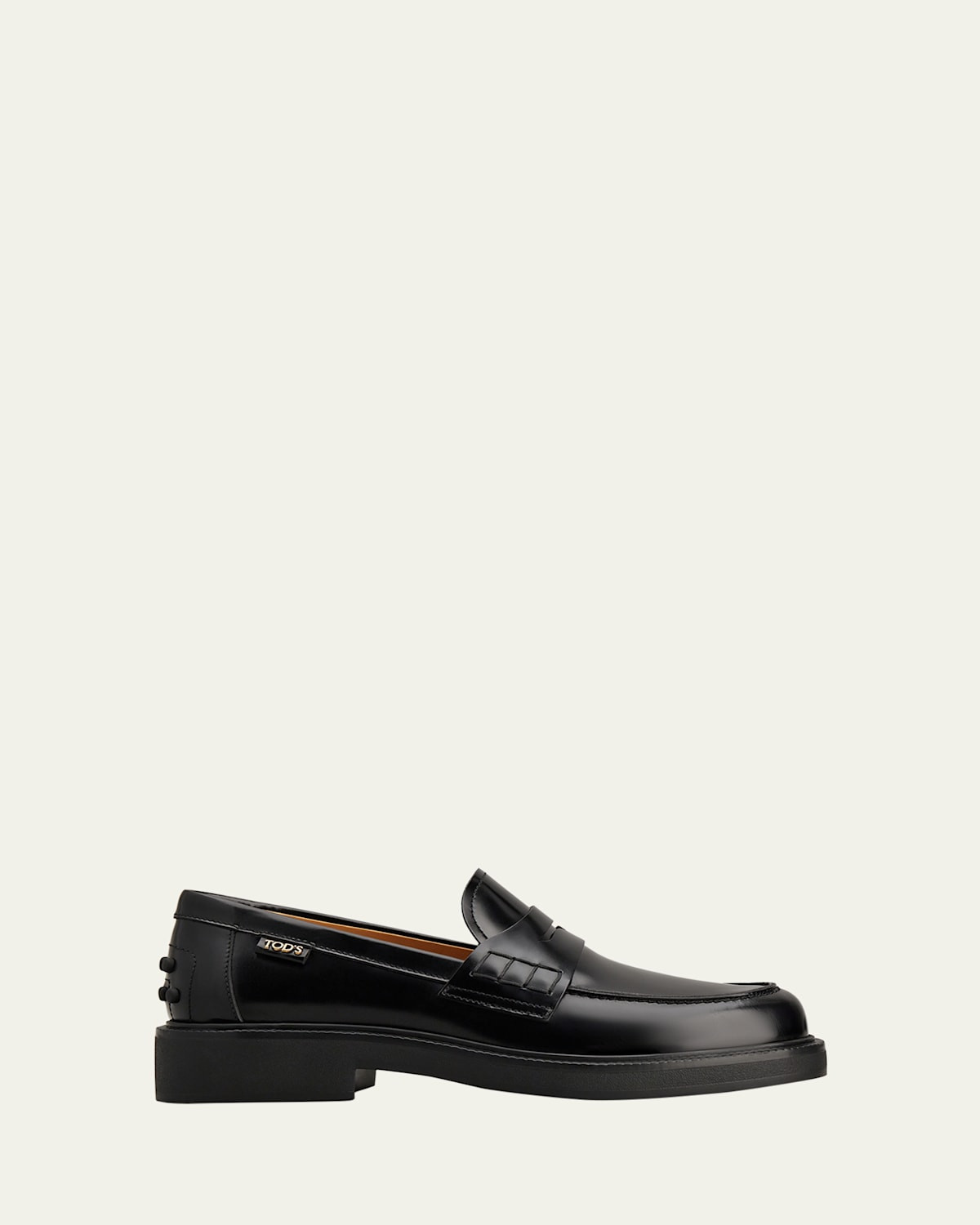 Gomma Leather Penny Loafers | Bergdorf Goodman