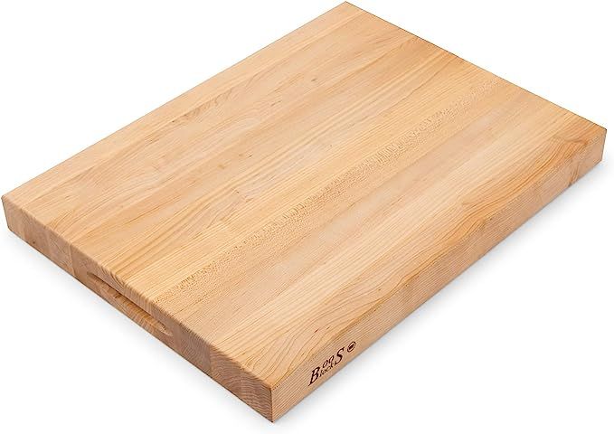 John Boos Block RA03 Maple Wood Edge Grain Reversible Cutting Board, 24 Inches x 18 Inches x 2.25... | Amazon (US)