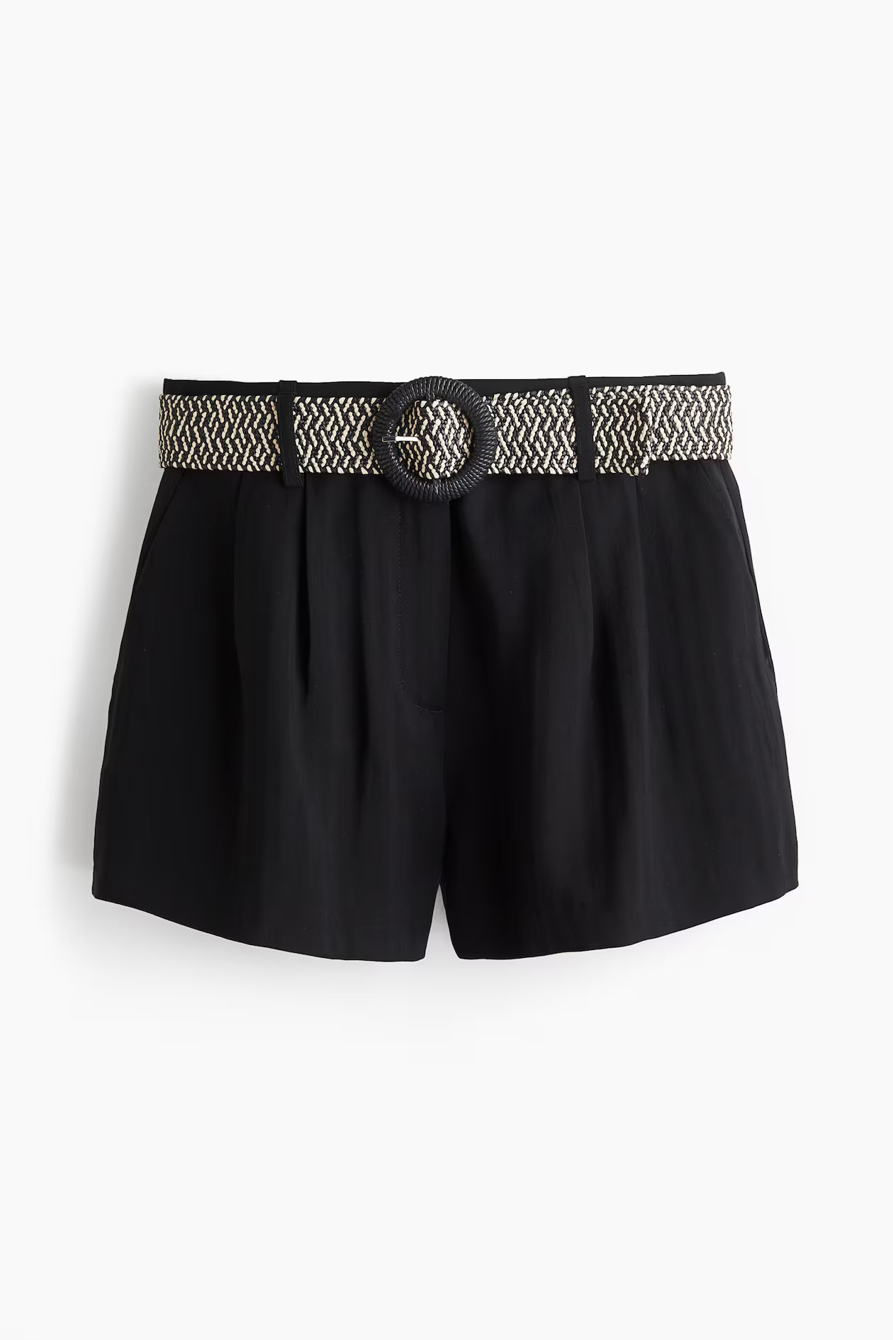 Belted twill shorts | H&M (UK, MY, IN, SG, PH, TW, HK)