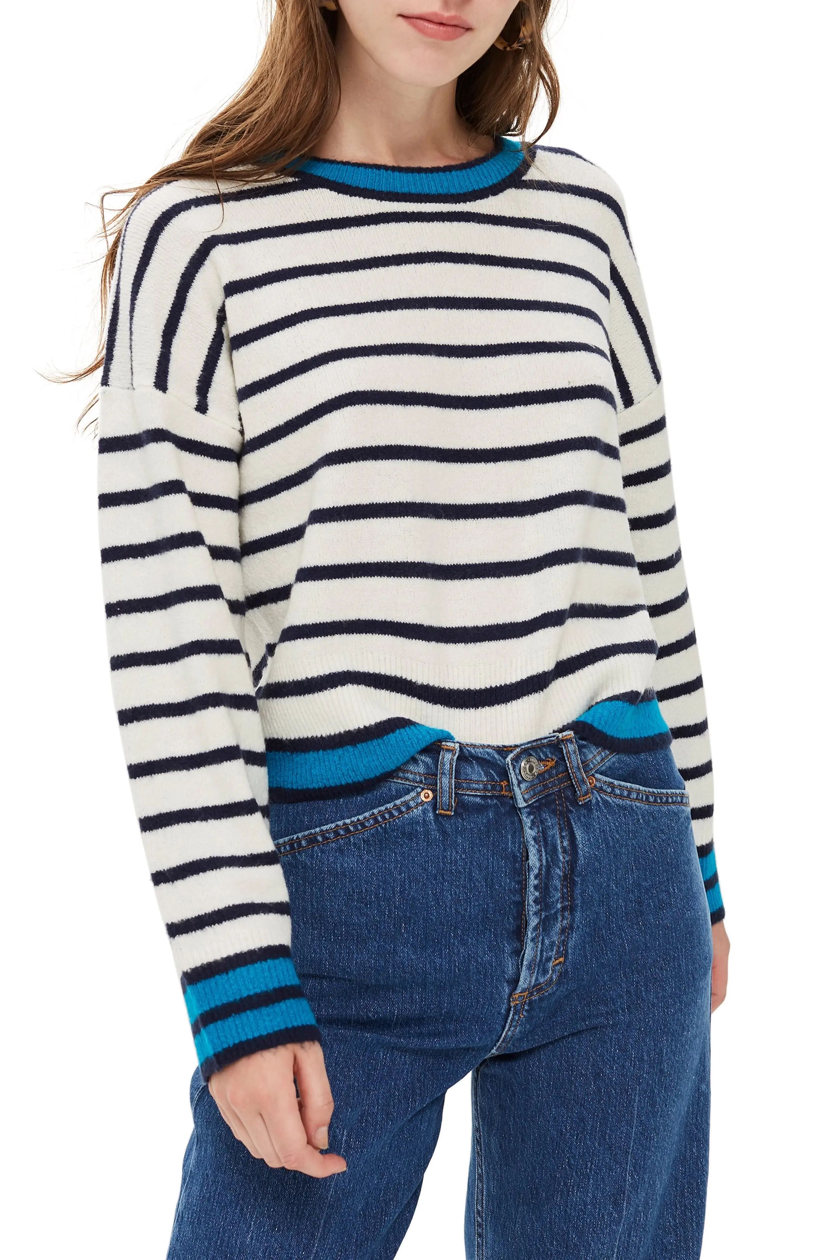Topshop Stripe Sweater | Nordstrom