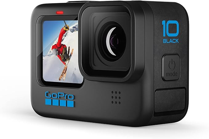 GoPro HERO10 Black Bundle - Includes HERO10 Black Camera, The Handler (Floating Hand Grip), Recha... | Amazon (US)
