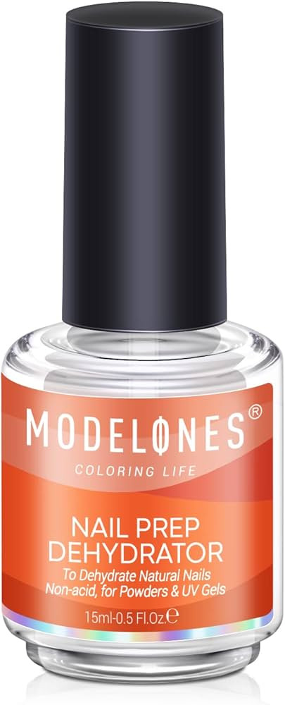 modelones Nail Primer, 15ml Acid Free Nail Dehydrator for Acrylic Nails and Gel Nail Polish, Fast... | Amazon (US)