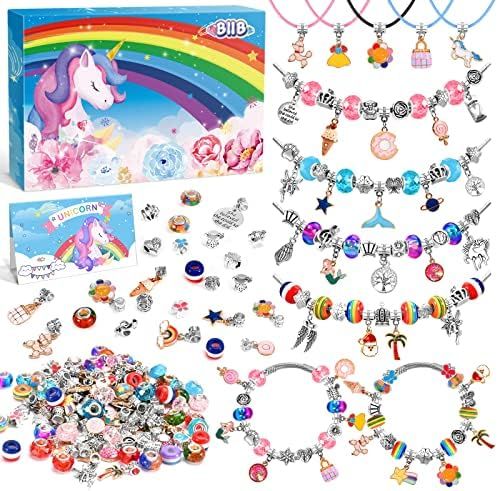 BIIB Girls Toys Age 6-8, Stocking Stuffers for Kids, Bracelet Jewelry Making Kit for Girls, Arts ... | Amazon (US)