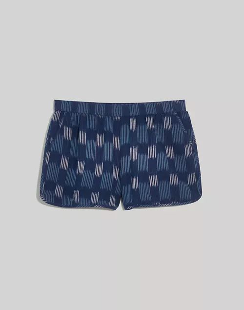 Pasadena Pull-On Shorts in Jacquard Stripe | Madewell