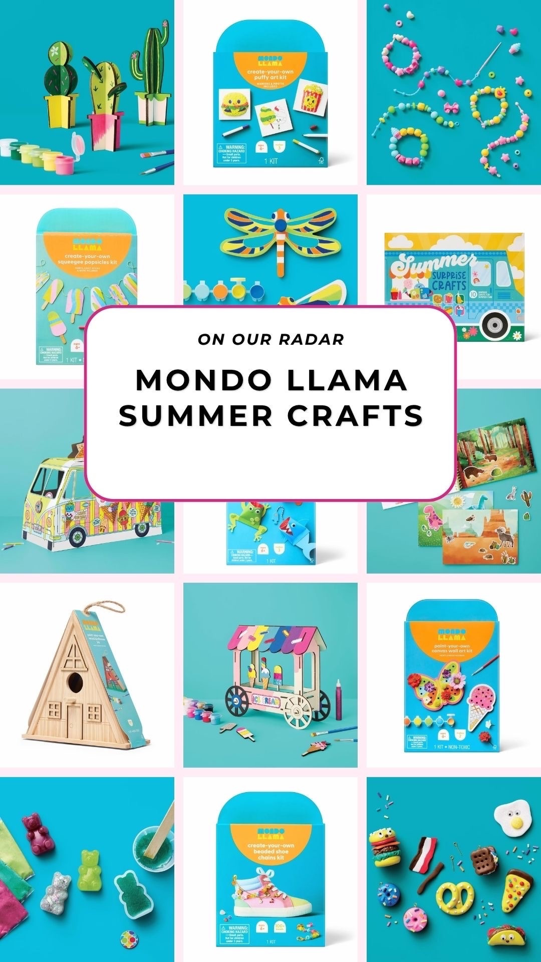 Keep them busy this summer with the newly released Mondo Llama crafts! All are only $5!

#LTKKids