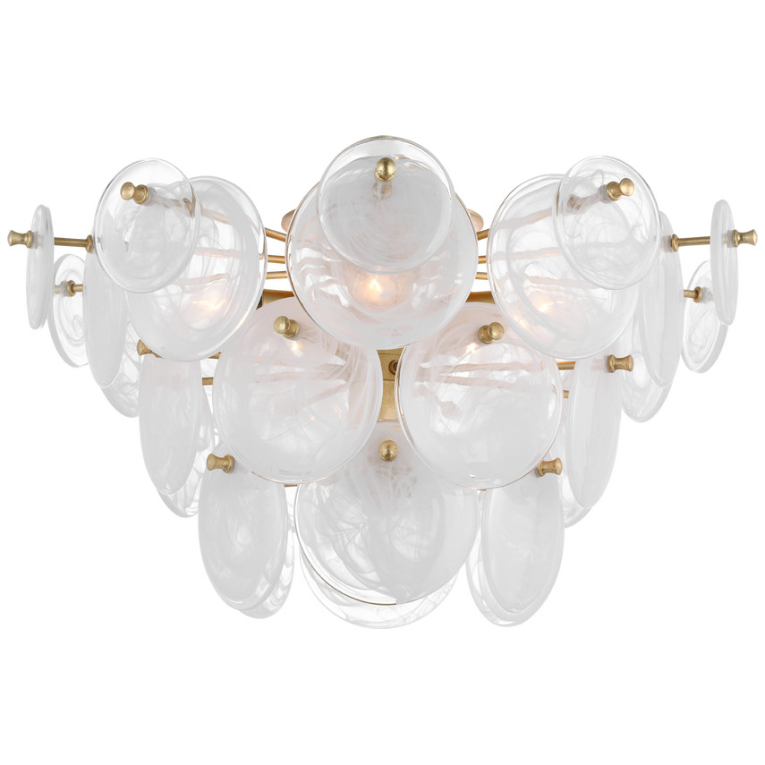 Loire Large Tiered Flush Mount | Visual Comfort
