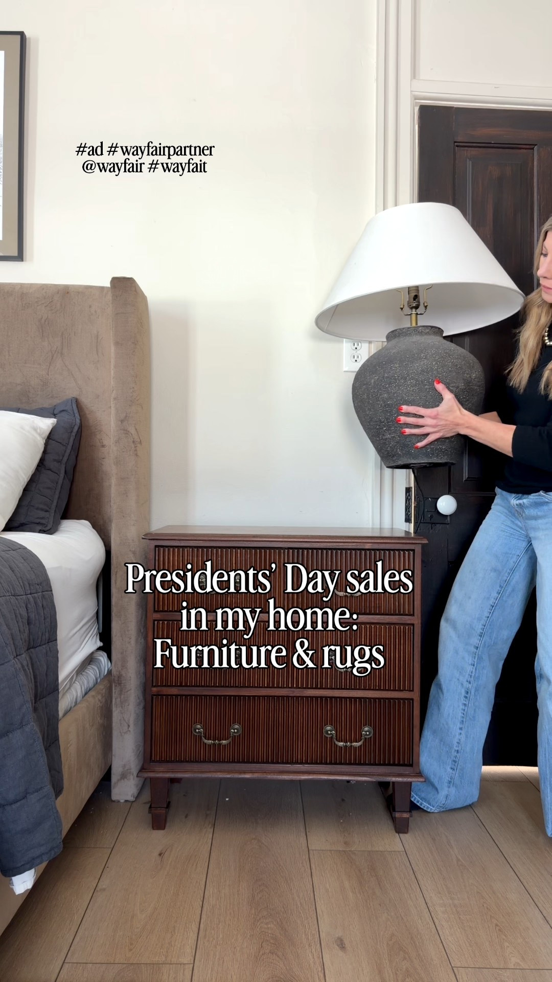 #WayfairPartner All the furniture and rugs in this story are pieces I personally own and would absolutely buy again.
The rugs I’m sharing are in my top five favorites, and you know I’ve tried a lot over the years. The two nightstands are especially beautiful in person and such solid pieces. There are some really great sales happening at Wayfair right now if you’ve been thinking about a refresh.

Wayfair’s Presidents’ Day Clearance is here with up to 70% off and fast, free shipping on orders over $35.

@wayfair #wayfair #ad



#LTKSaleAlert #LTKHome
