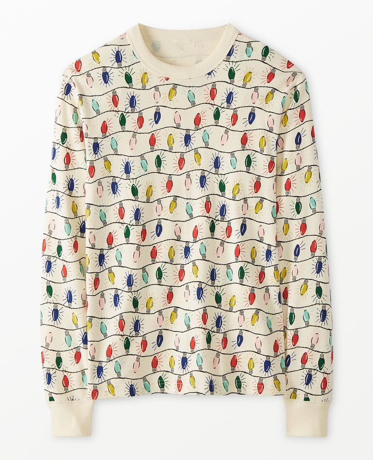 Adult Holiday Long John Pajama Top | Hanna Andersson