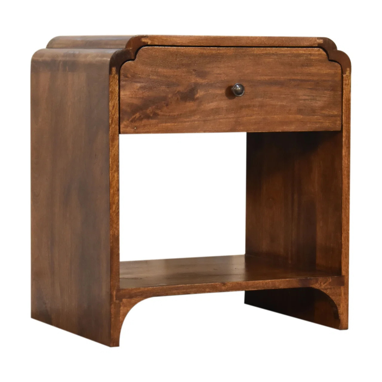 Atzimba 17.7'' W Solid Wood Nightstand | Wayfair North America