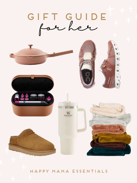 Gifts for her, your mom, your sister, or daughter!
Cozy, functional, thoughtful and intentional. 
Sneakers, cozy blankets, nontoxic cookware and pans. New slippers for the season and make hairstyling easy with a Dyson air wrap ￼

#LTKbeauty #LTKCyberweek #LTKHoliday