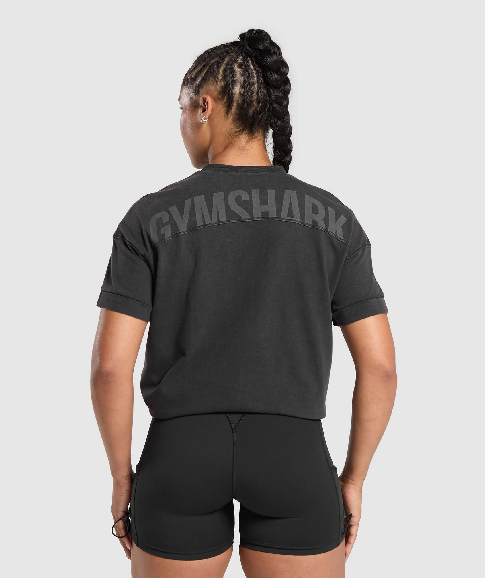 Gymshark Elevated Power T-Shirt - Black | Gymshark US
