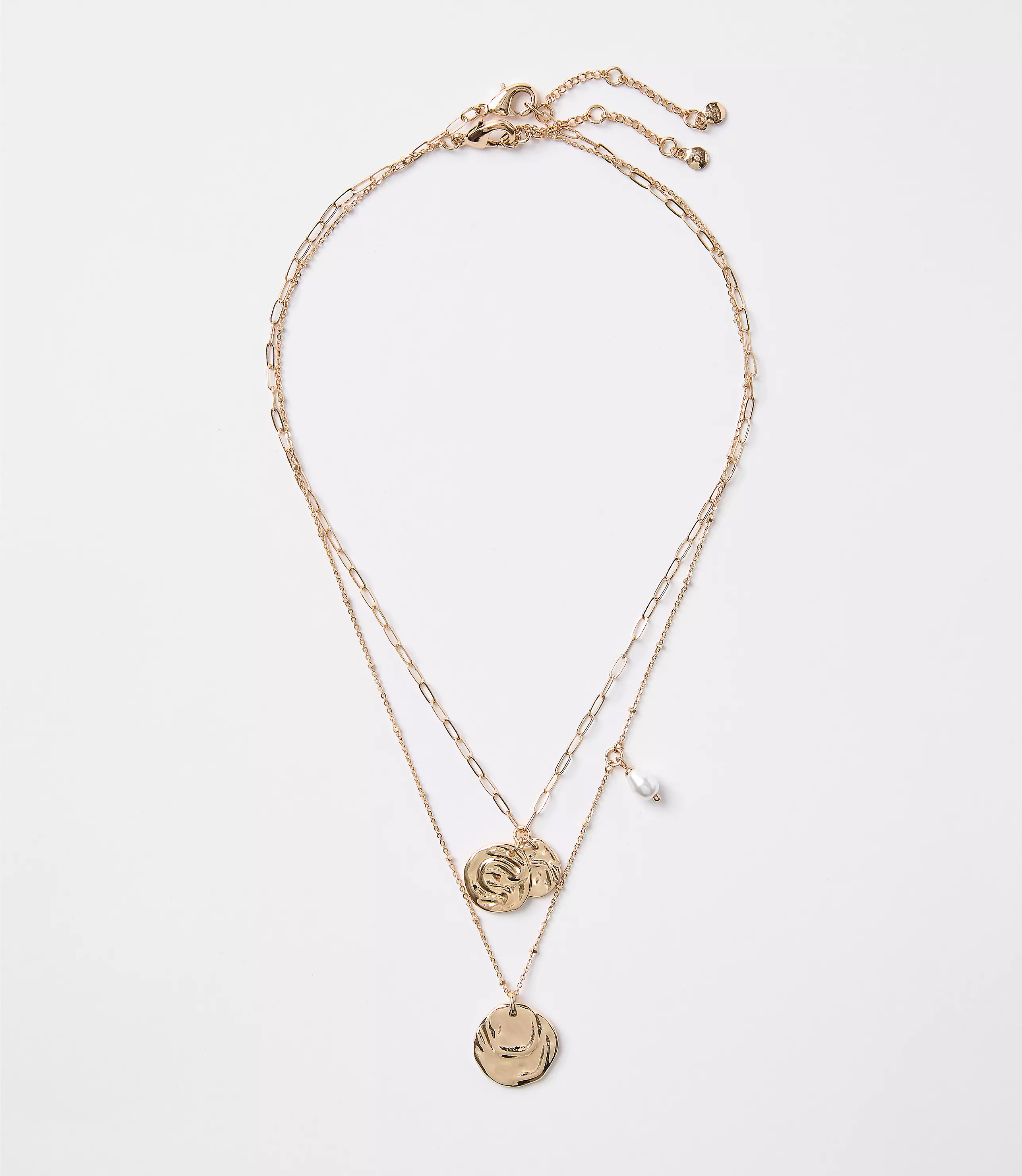 Coin Layered Necklace Set | LOFT