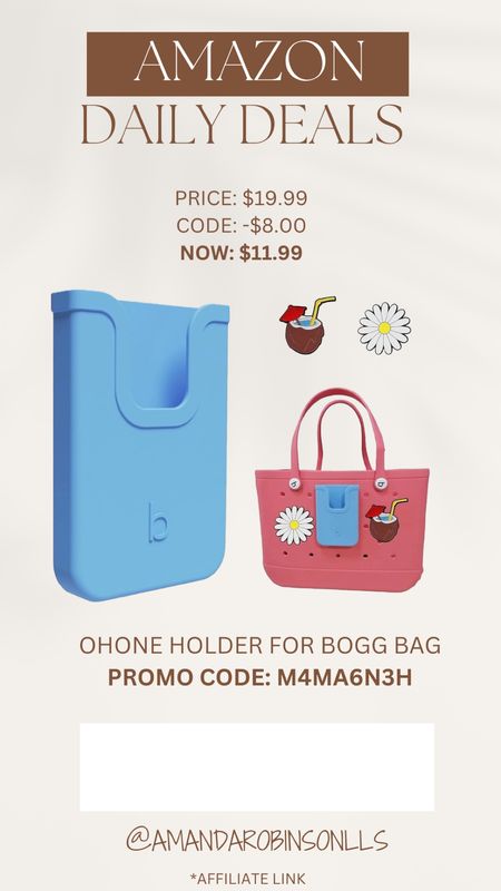 Amazon Daily Deals
Bogg bag phone holder 

#LTKsalealert #LTKswim #LTKitbag