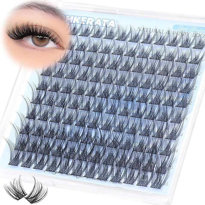 Wispy Eyelash Clusters Natural Lash Clusters 120 pcs Individual Lashes Clusters DIY Cluster Eyela... | Amazon (US)