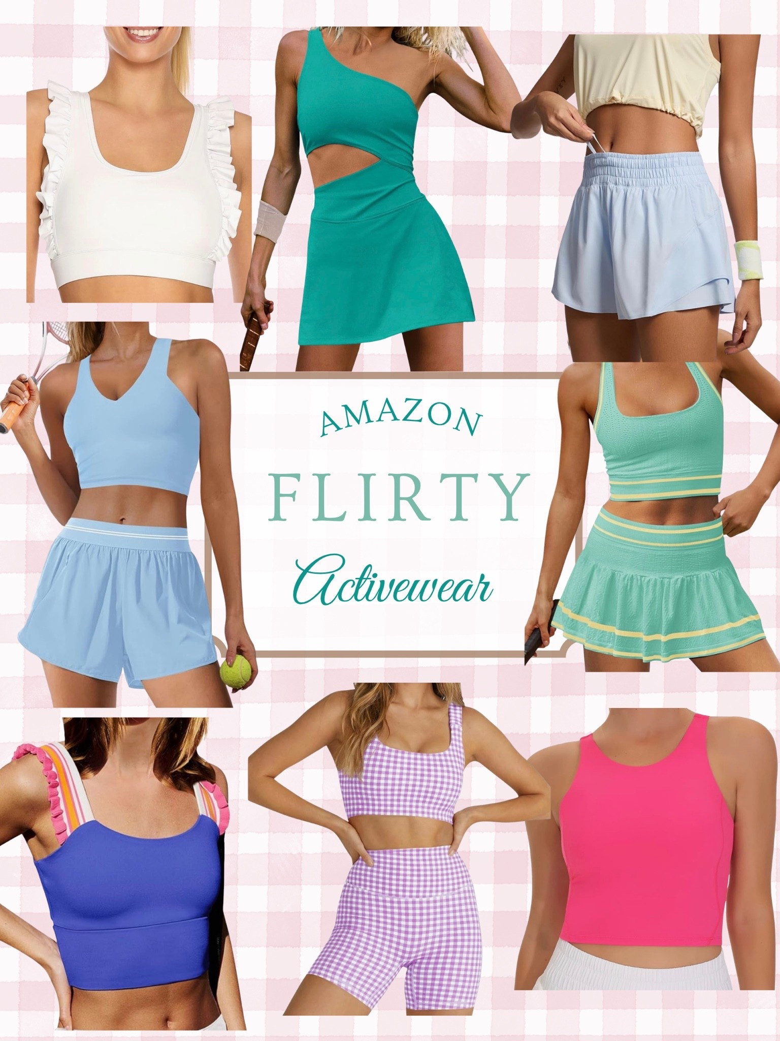 Preppy and flirty activewear has made its way to Amazon and it’s so good! These are giving me Free People vibes!

#LTKfitnessgoals #LTKActive #LTKootd