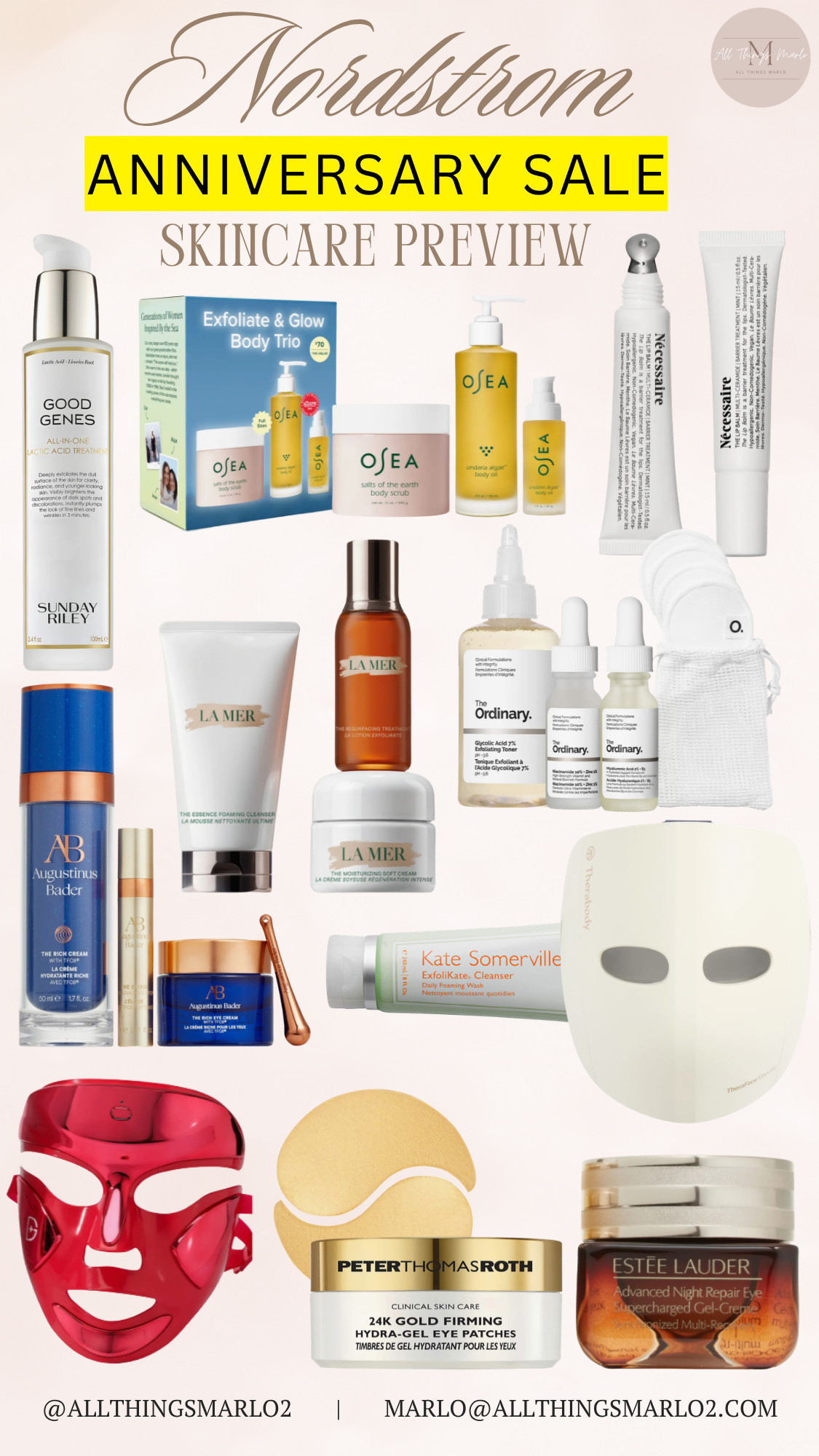 Nordstrom anniversary sale skincare preview 

 #LTKselfcare #LTKSaleAlert #LTKBeauty