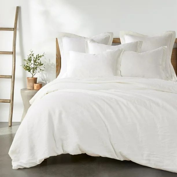 Levtex Home - 100% Linen - King Duvet Cover - Washed Linen in Cream - Duvet Cover Size (108 x 96i... | Walmart (US)