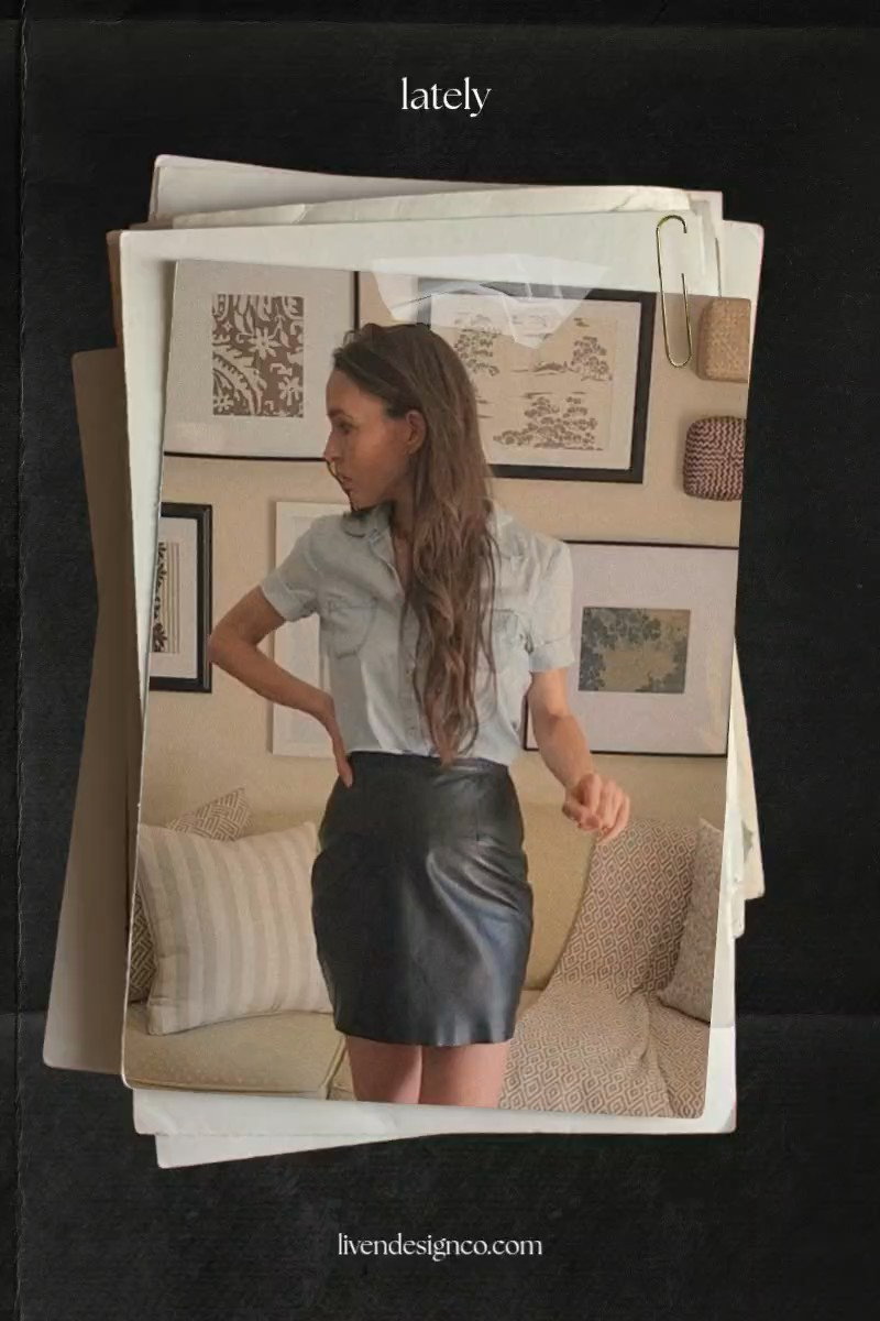 Looks recently. Womens style inspiration. Fall outfit. Leather skirt. Suede vest. Leopard print. Bodysuit. Leather woven ballet flats. Purple suede jacket. Fall matching set. Western belt. Cream suede moto jacket. Cream Leather tall boots. Wool mini skirt. Striped denim. Red leather belt. Longline vest. 

#LTKSeasonal #LTKSaleAlert