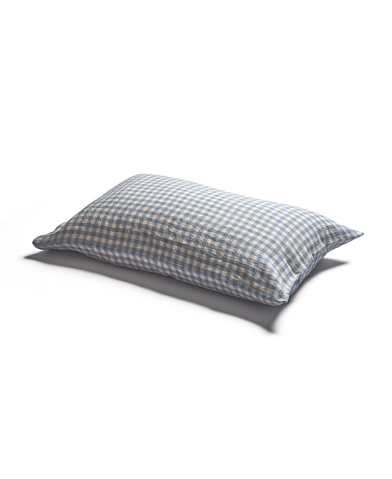 Piglet in Bed Gingham Linen Pillowcase Pair, King | Bloomingdale's (US)